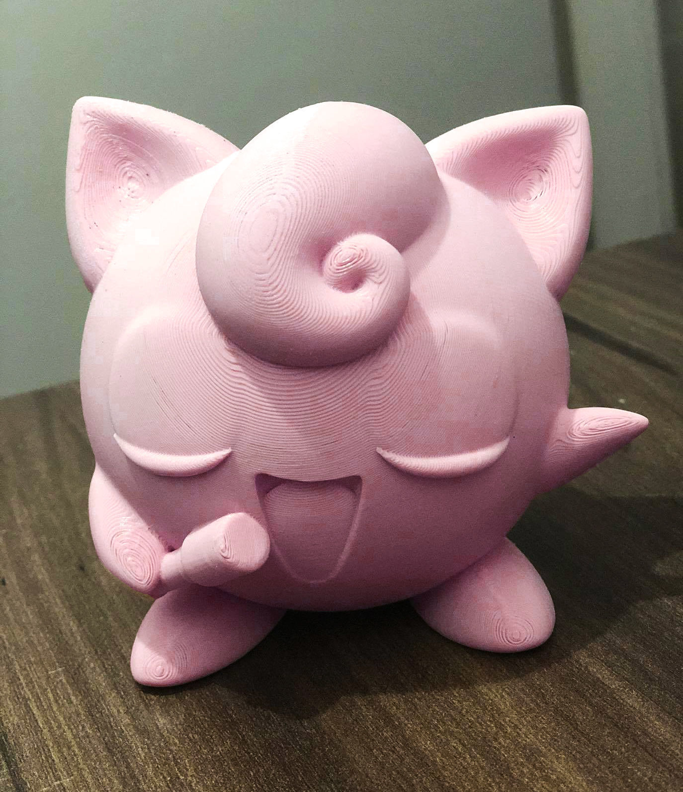 Jigglypuff Singing Pokemon 3D print model_2