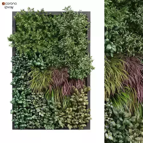 Greenwall set 181 3D model