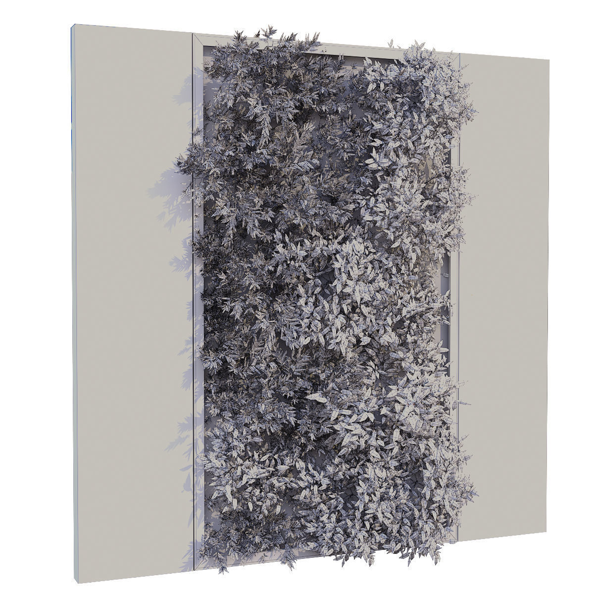 Greenwall set 182 3D model_6