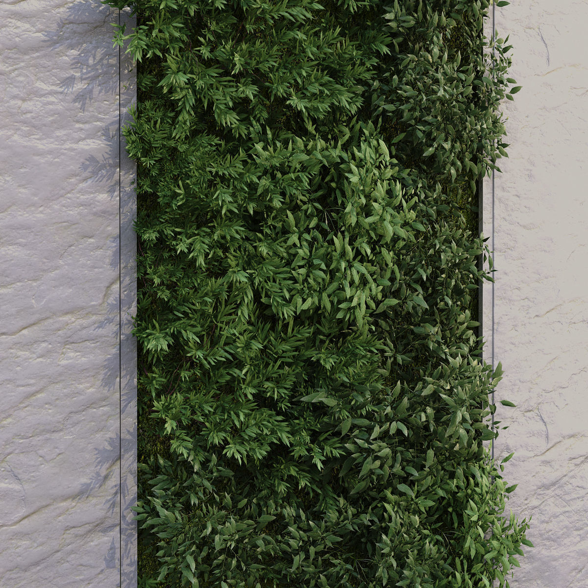Greenwall set 182 3D model_2