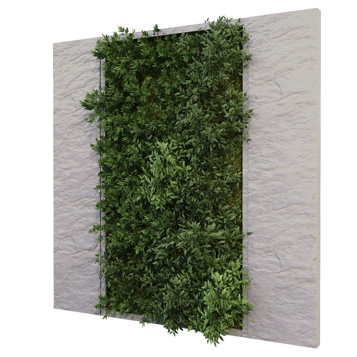 Greenwall set 182 3D model_3