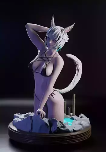 yshtola Stl Final Fantasy  3D print model