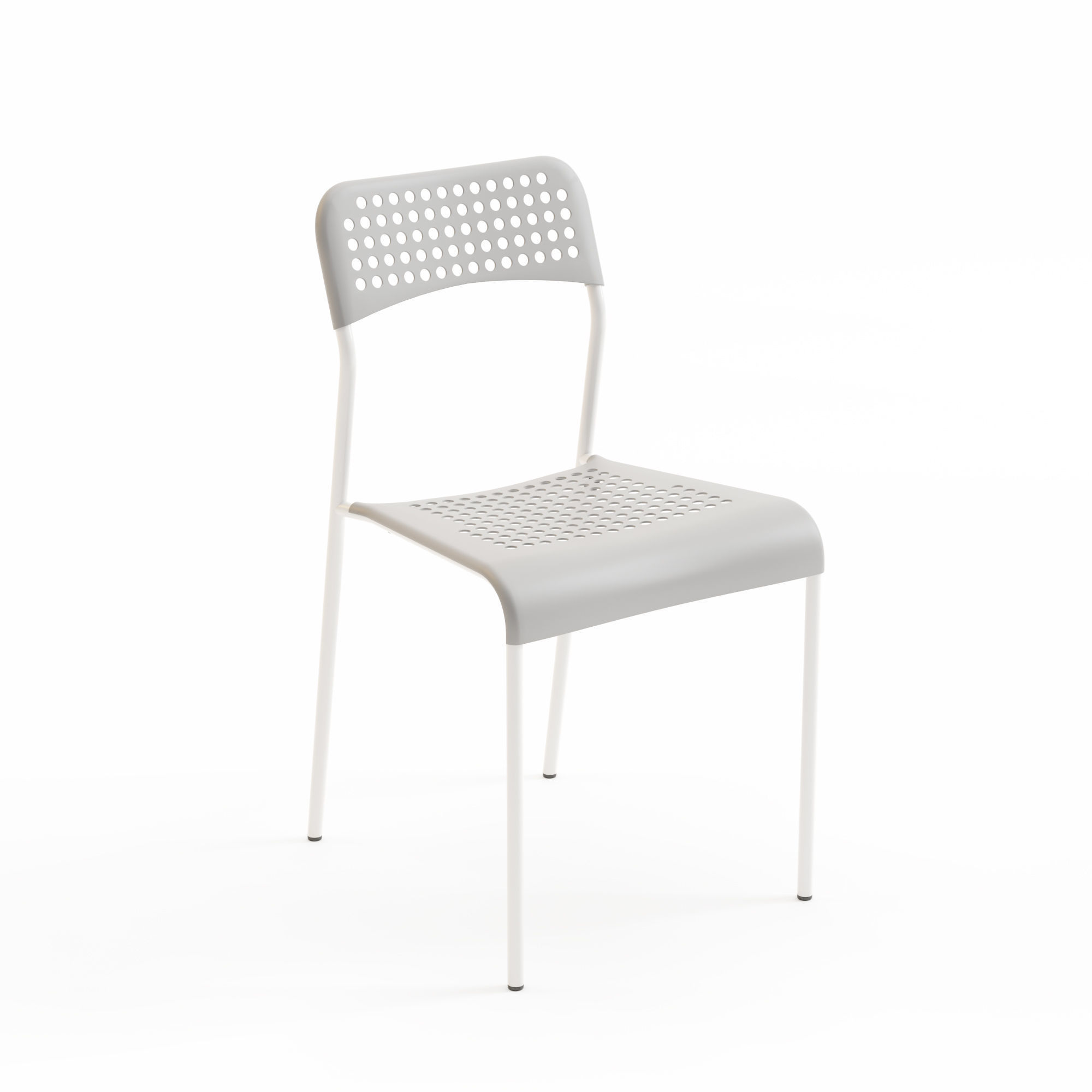 Chair IKEA ADDE 3D model_1