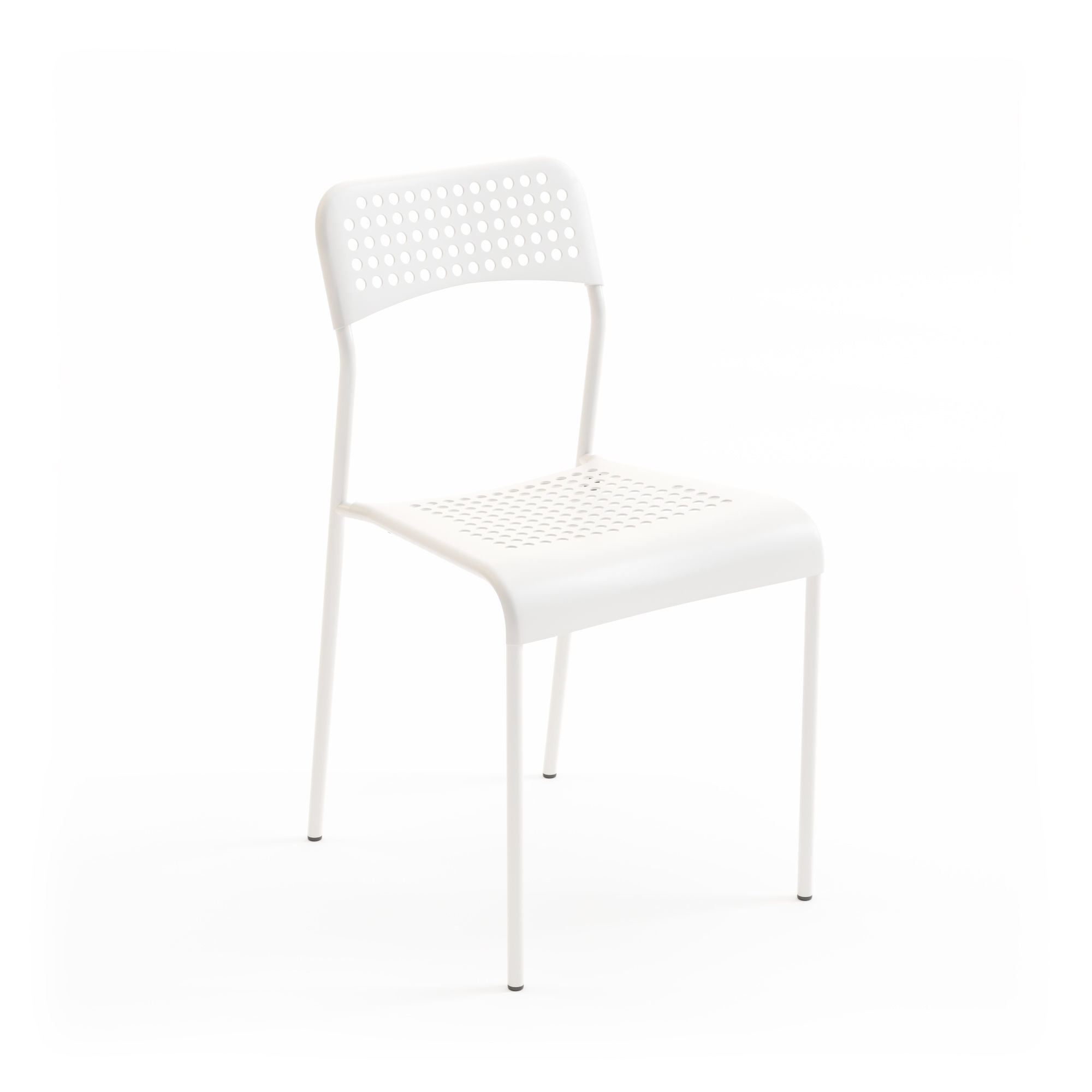 Chair IKEA ADDE 3D model_0
