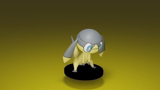 pokemon helioptile 3D print model