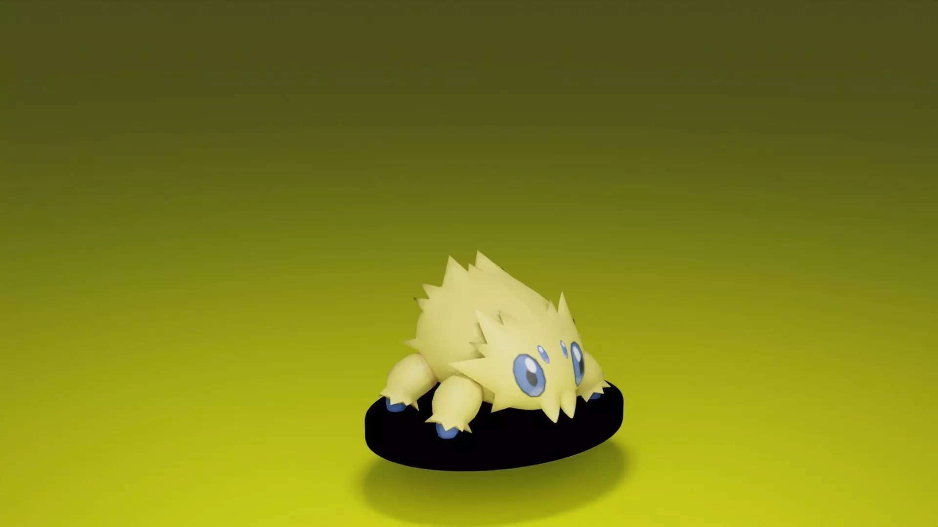 pokemon joltik 3D print model