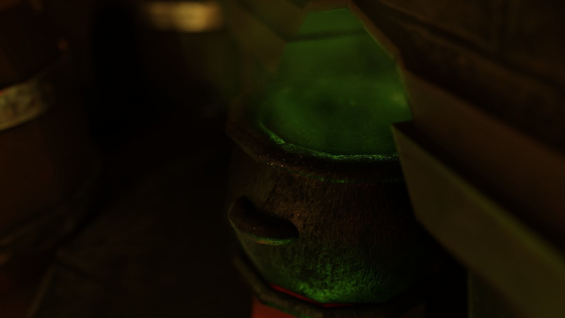 Stylized Witch Interior Decore Low-poly 3D model_6