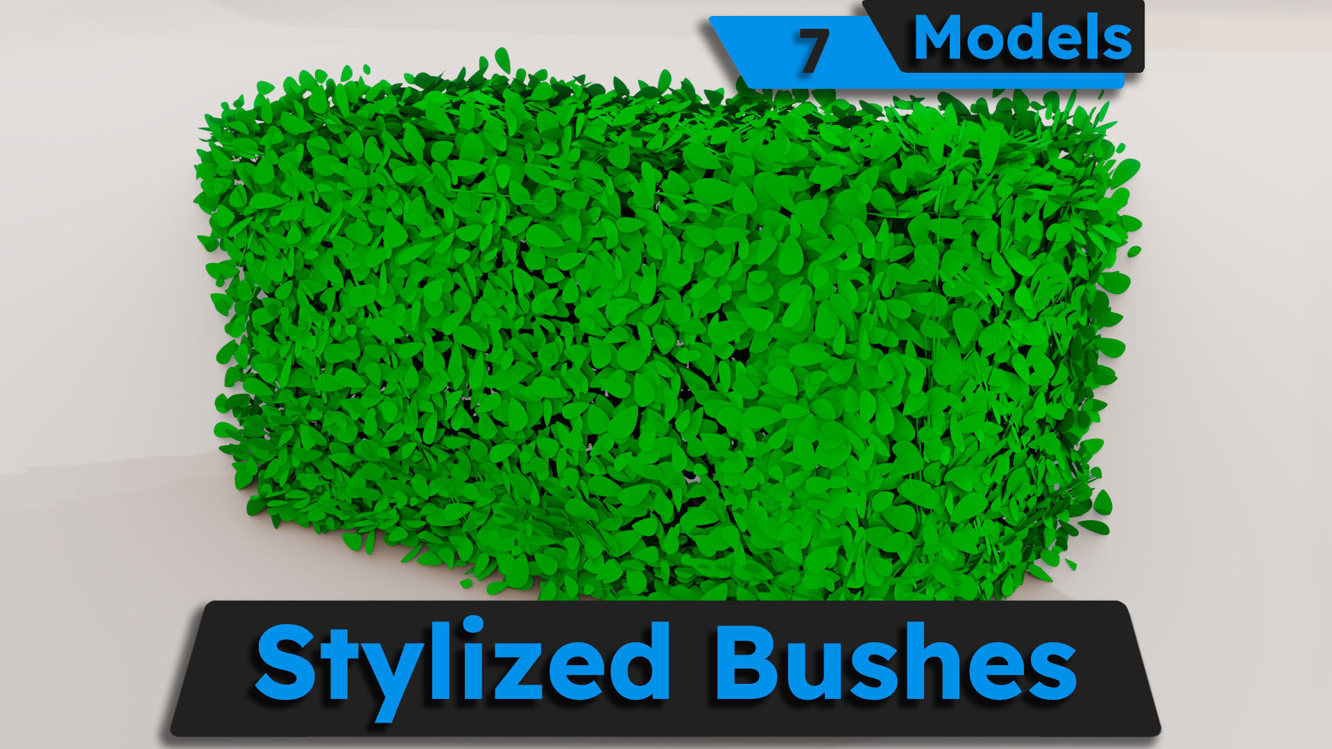 3D model Stylized Bush VR / AR / low-poly | CGTrader