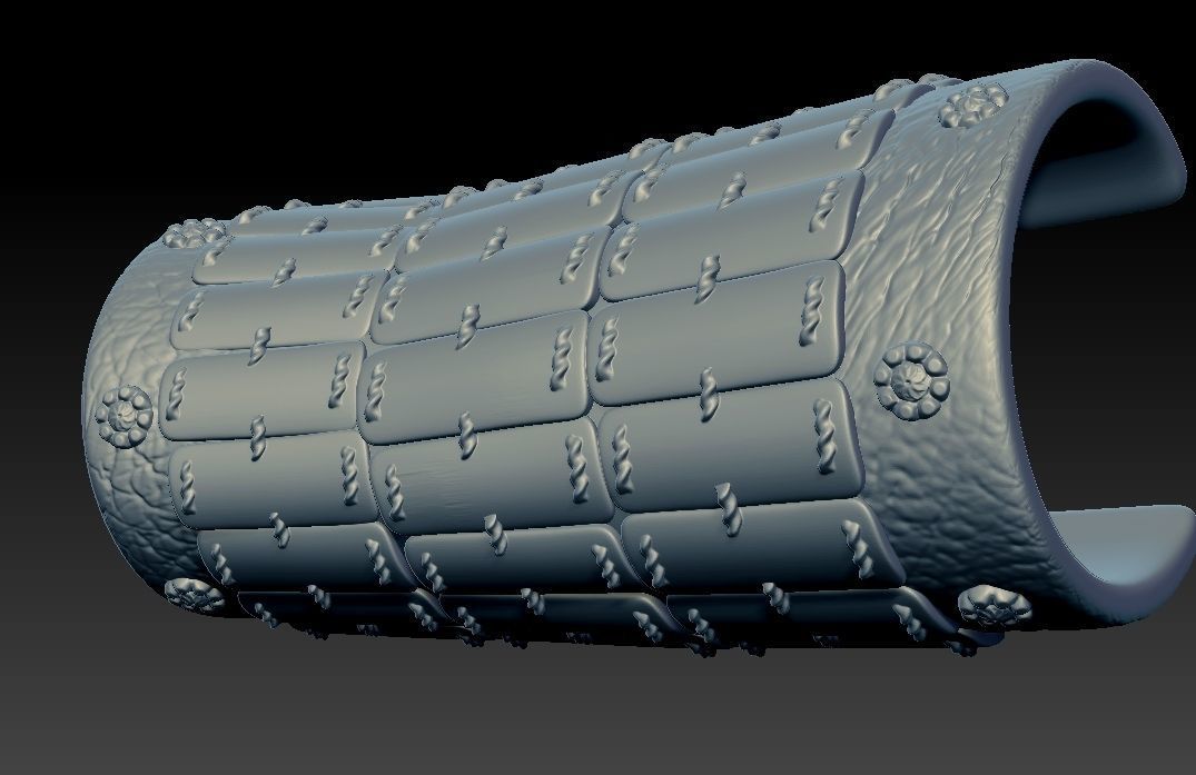 ARMOR PIECES OF CHINESE SHOGUNS  2 3D print model_4