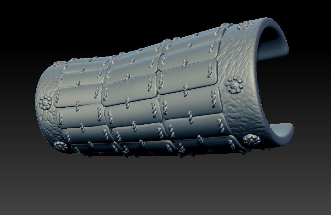 ARMOR PIECES OF CHINESE SHOGUNS  2 3D print model_5