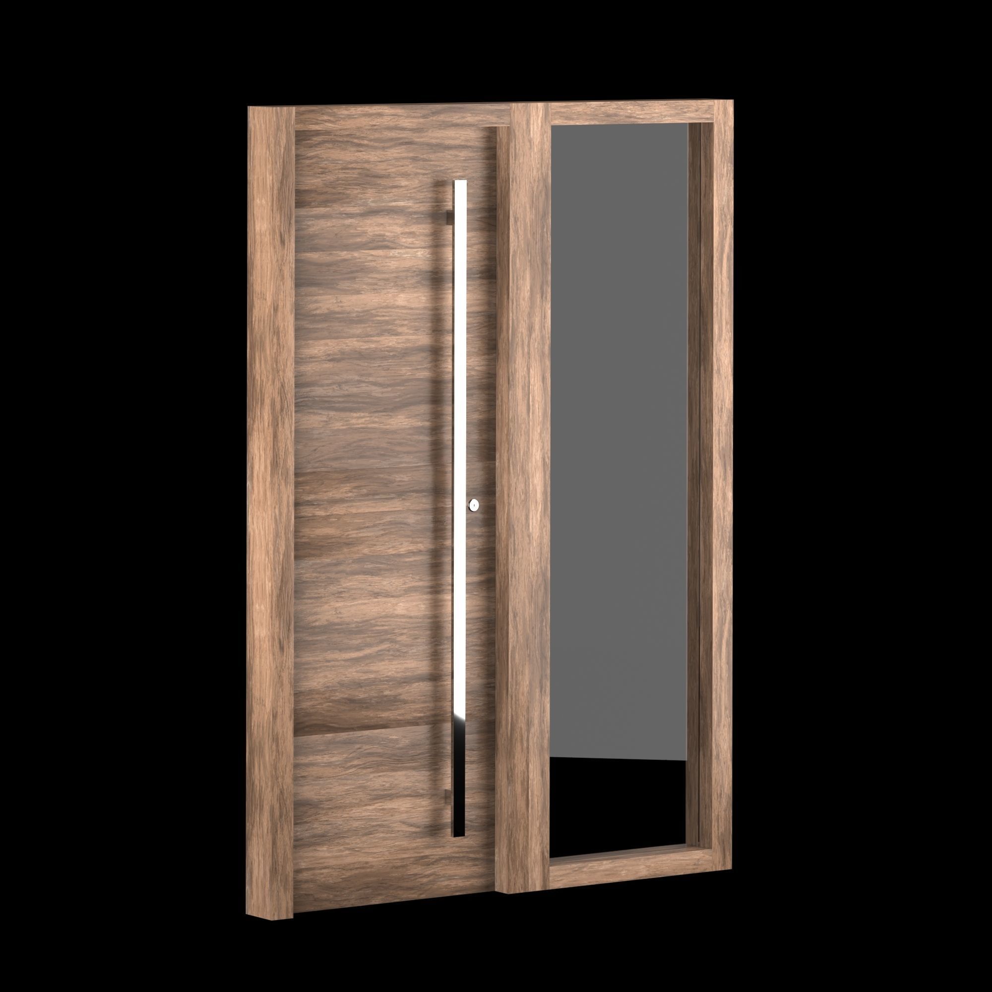 Exterior Large Doors 3D model_5