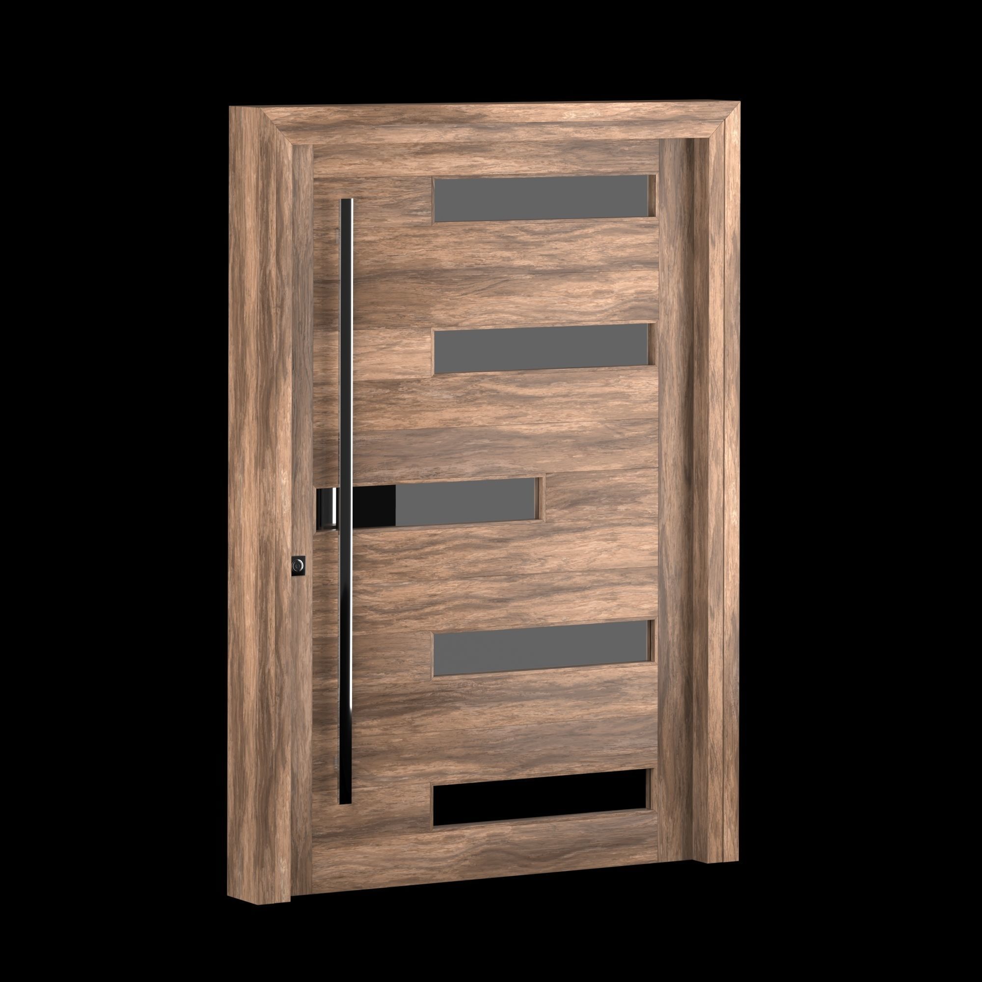 Exterior Large Doors 3D model_5