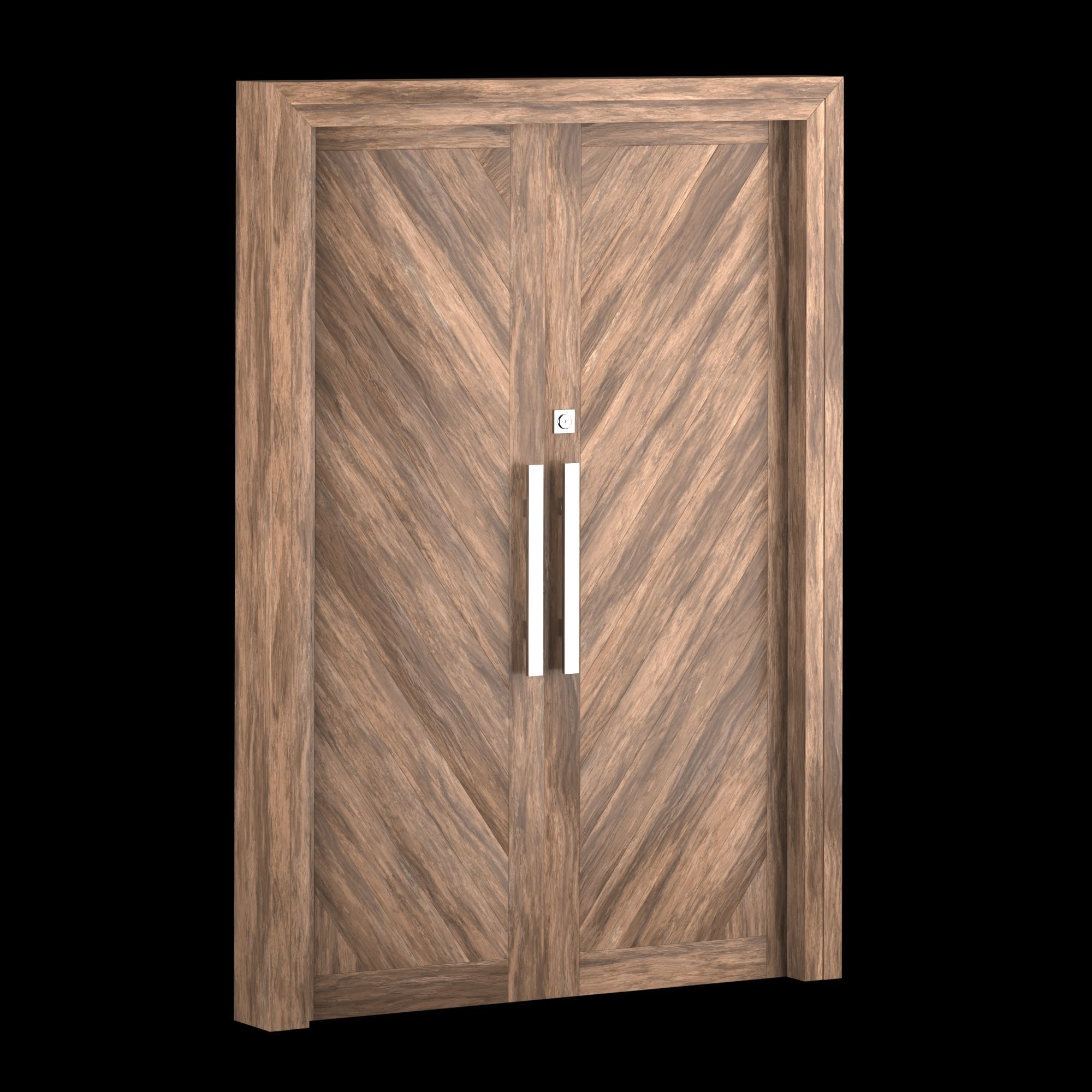Exterior Large Doors 3D model_5