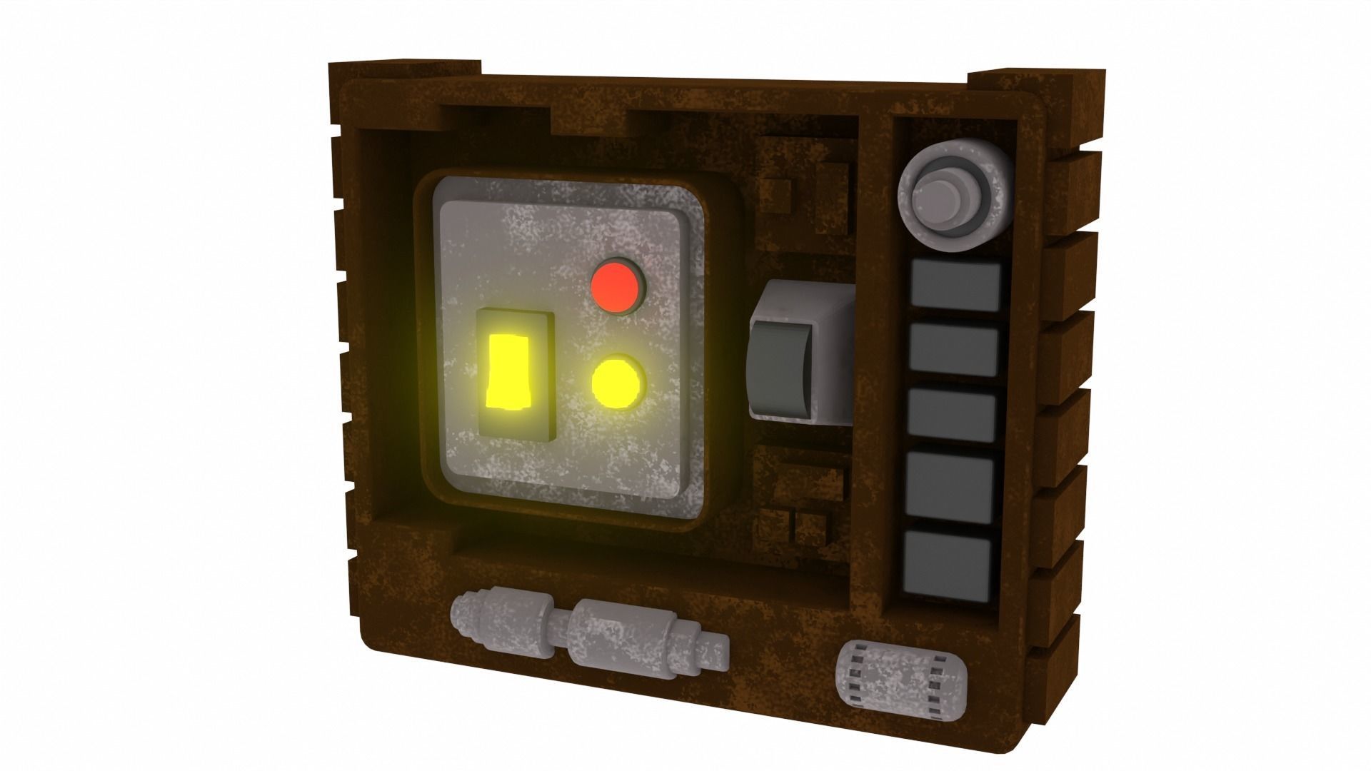 Jabbas Throne Room - Set 7B - Prison Area 1-18 scale Kenner 3D print model_12