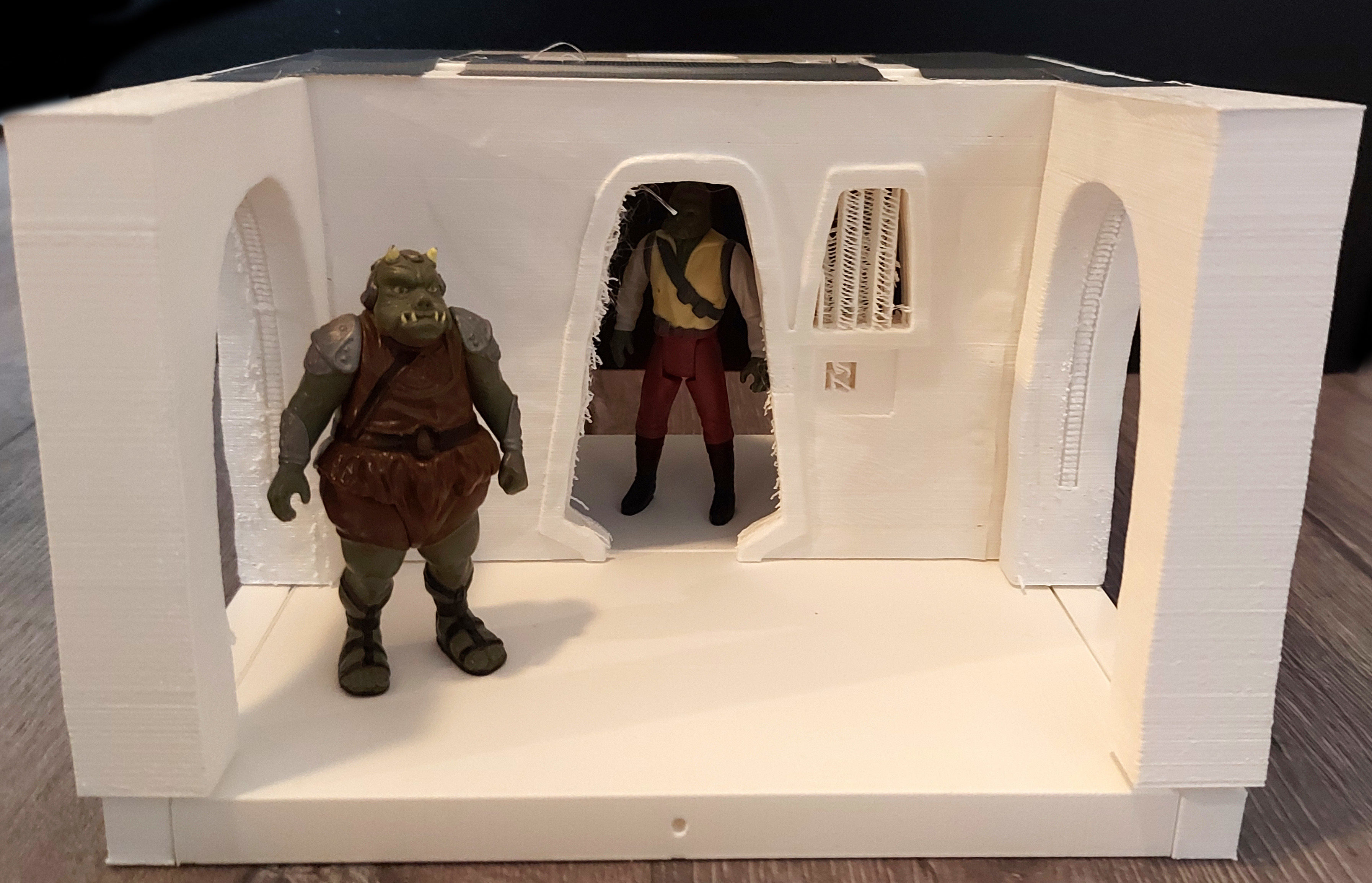 Jabbas Throne Room - Set 7B - Prison Area 1-18 scale Kenner 3D print model_15