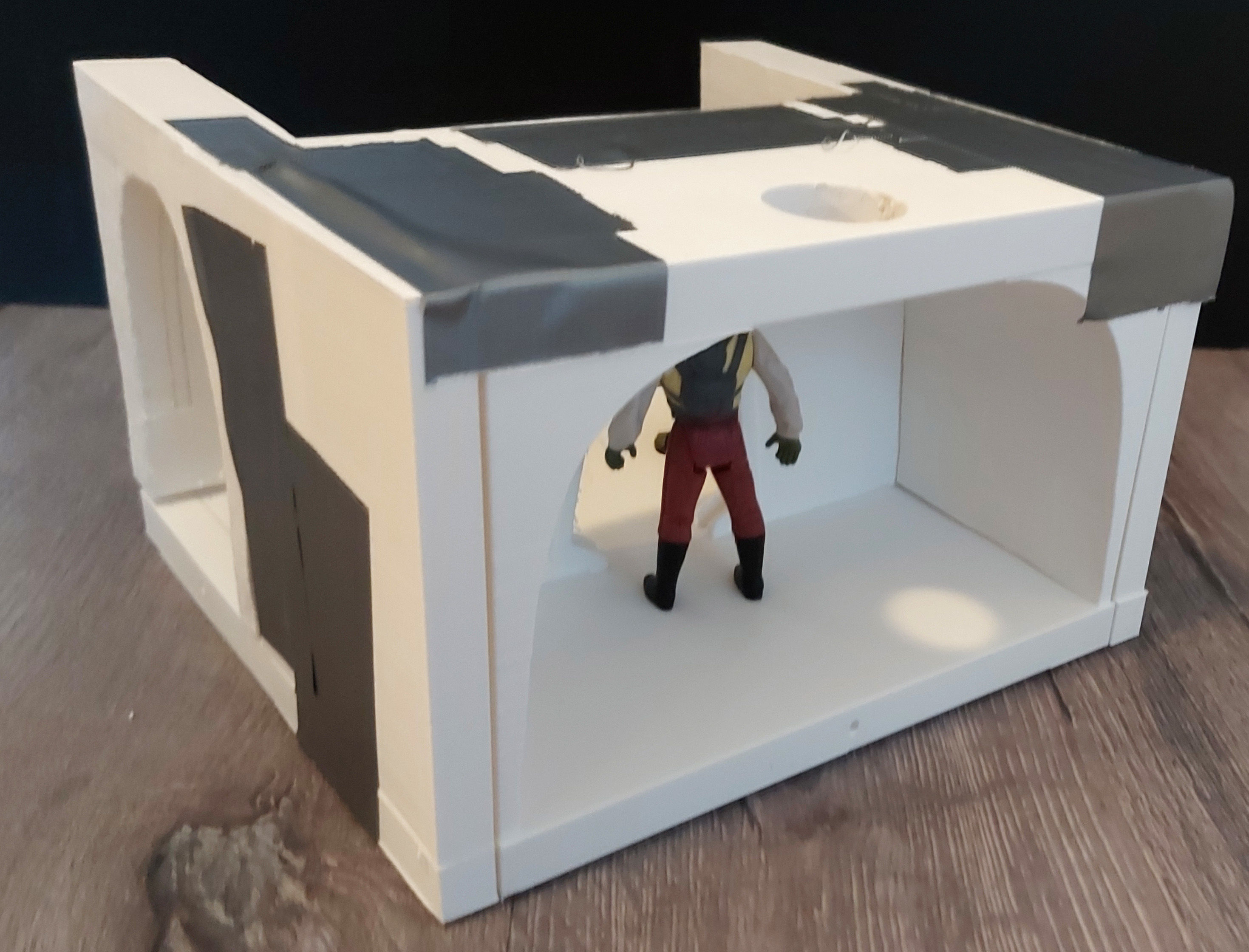 Jabbas Throne Room - Set 7b - Prison Area 1-12 scale Blackseries 3D print model_14