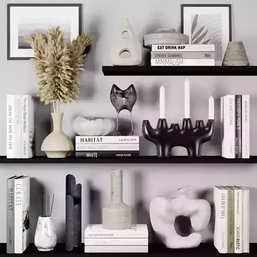 Decorative set 6 3D model