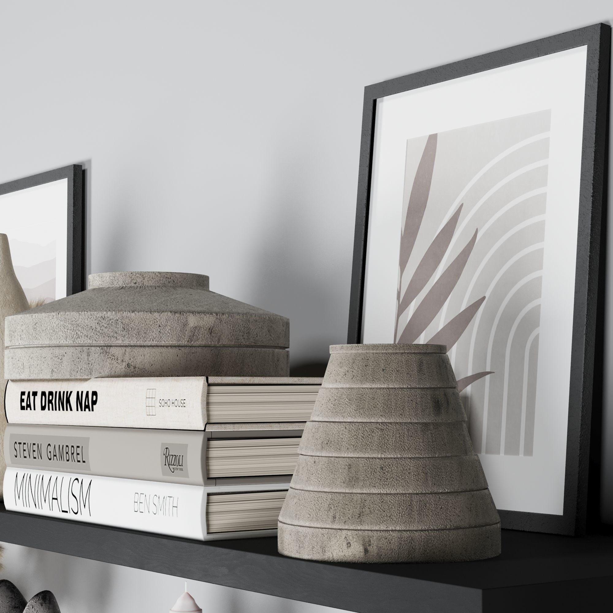  Decorative set 6 3D model_4