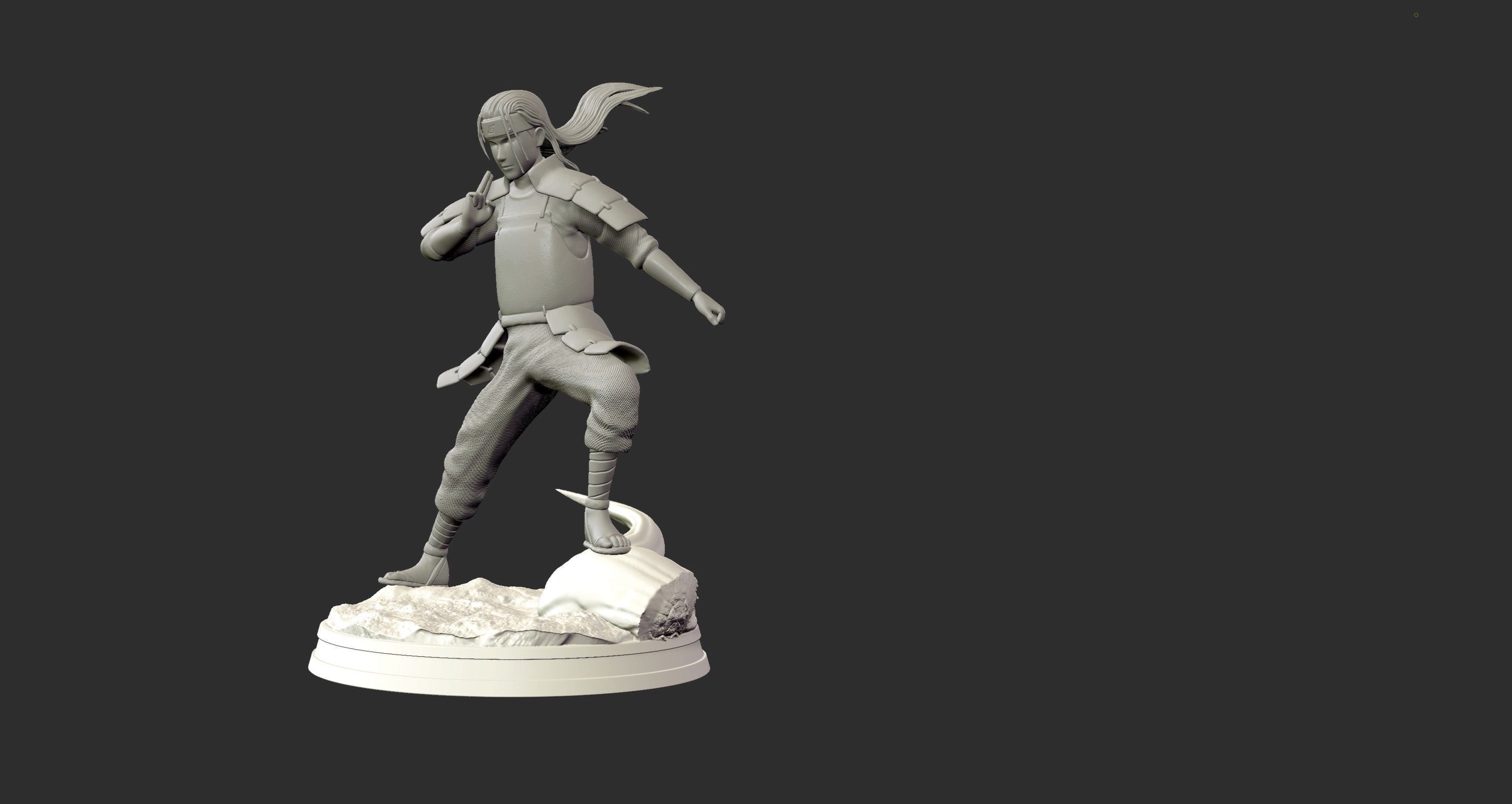 Hashirama Senju Naruto SHipuden 3D Print Figure Small 3D print model_5