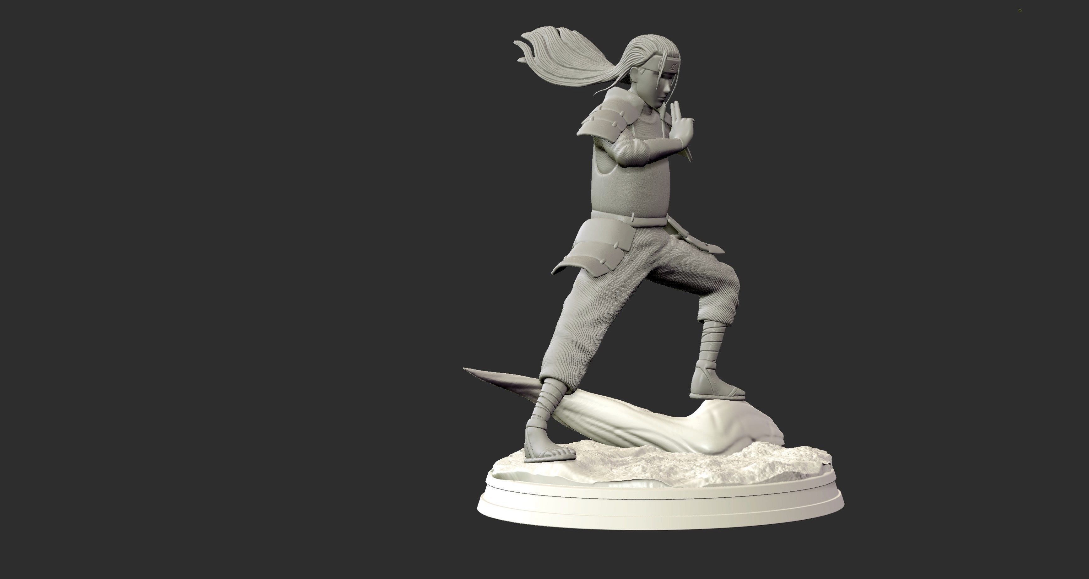 Hashirama Senju Naruto SHipuden 3D Print Figure Small 3D print model_21