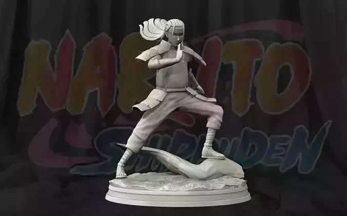 Hashirama Senju Naruto SHipuden 3D Print Figure Small 3D print model