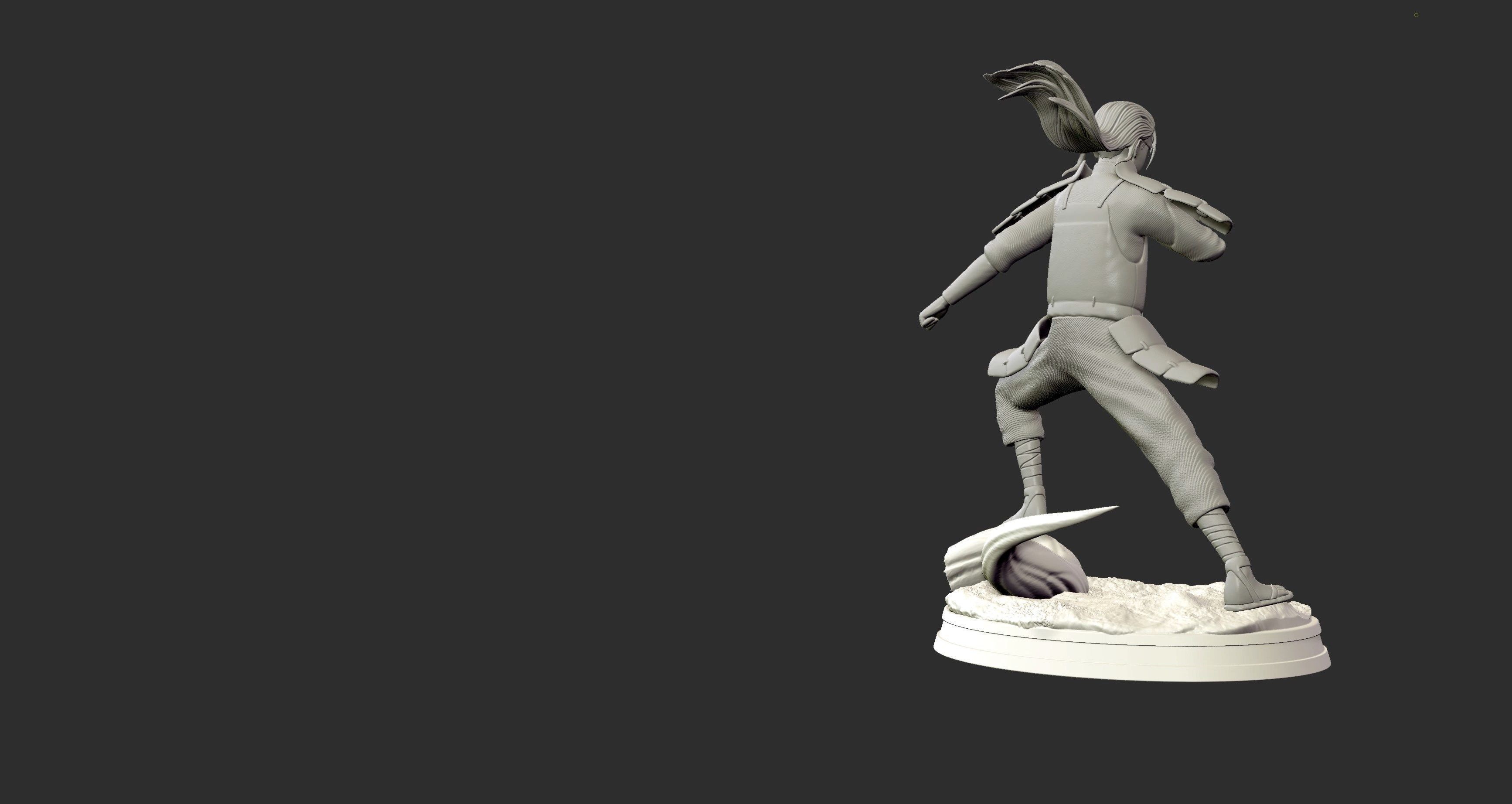 Hashirama Senju Naruto SHipuden 3D Print Figure Small 3D print model_15