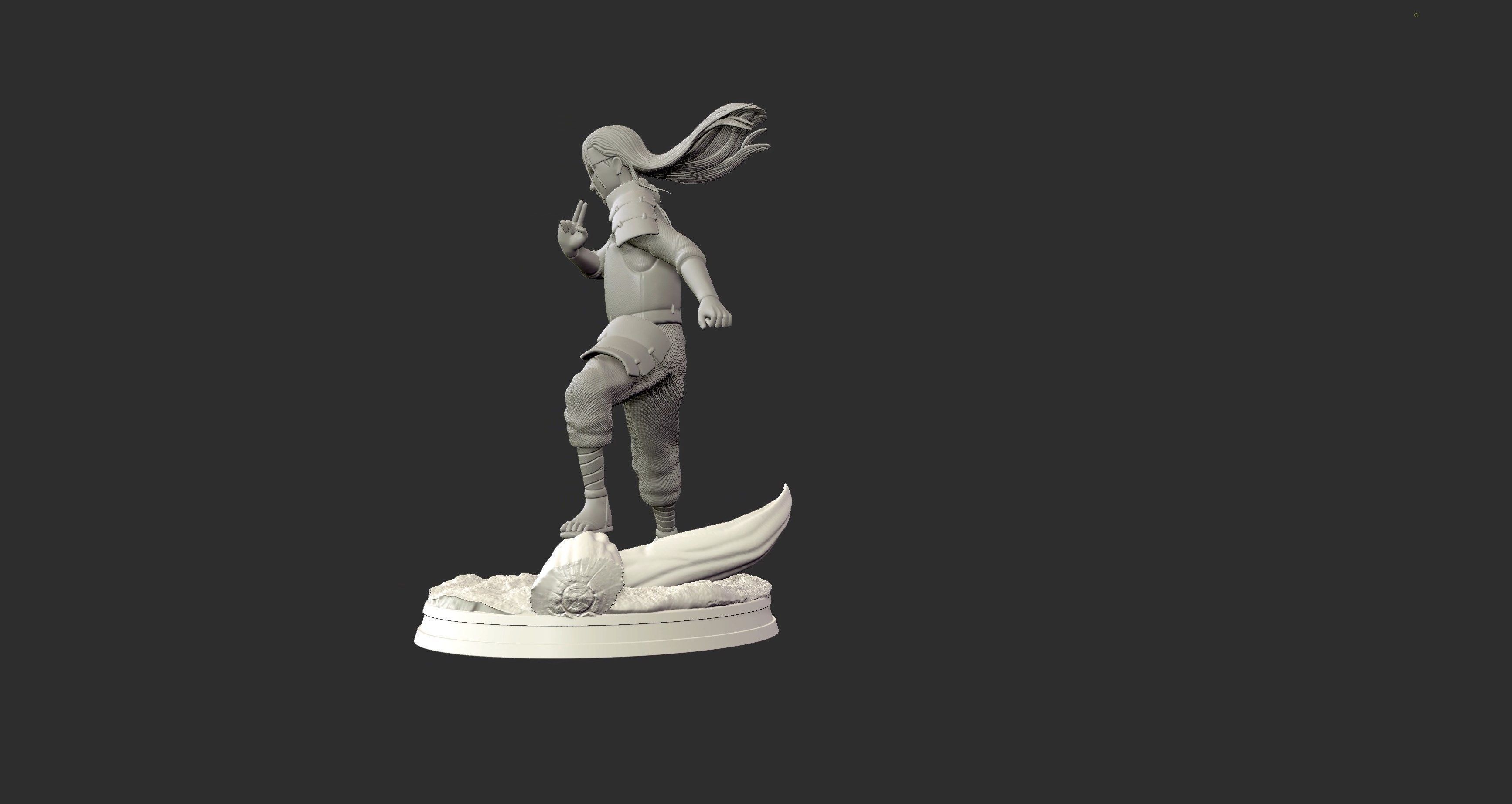 Hashirama Senju Naruto SHipuden 3D Print Figure Small 3D print model_8