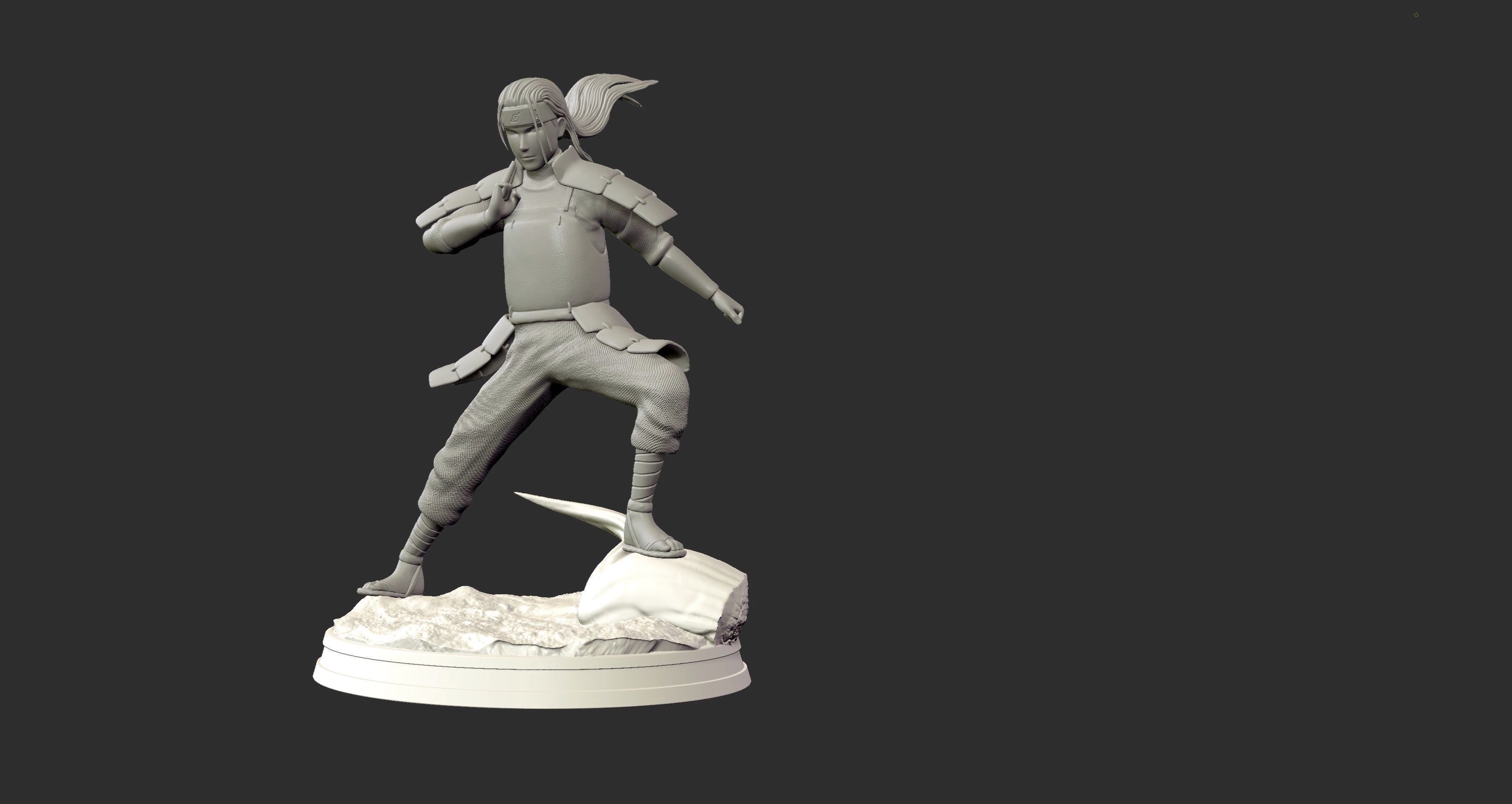 Hashirama Senju Naruto SHipuden 3D Print Figure Small 3D print model_4