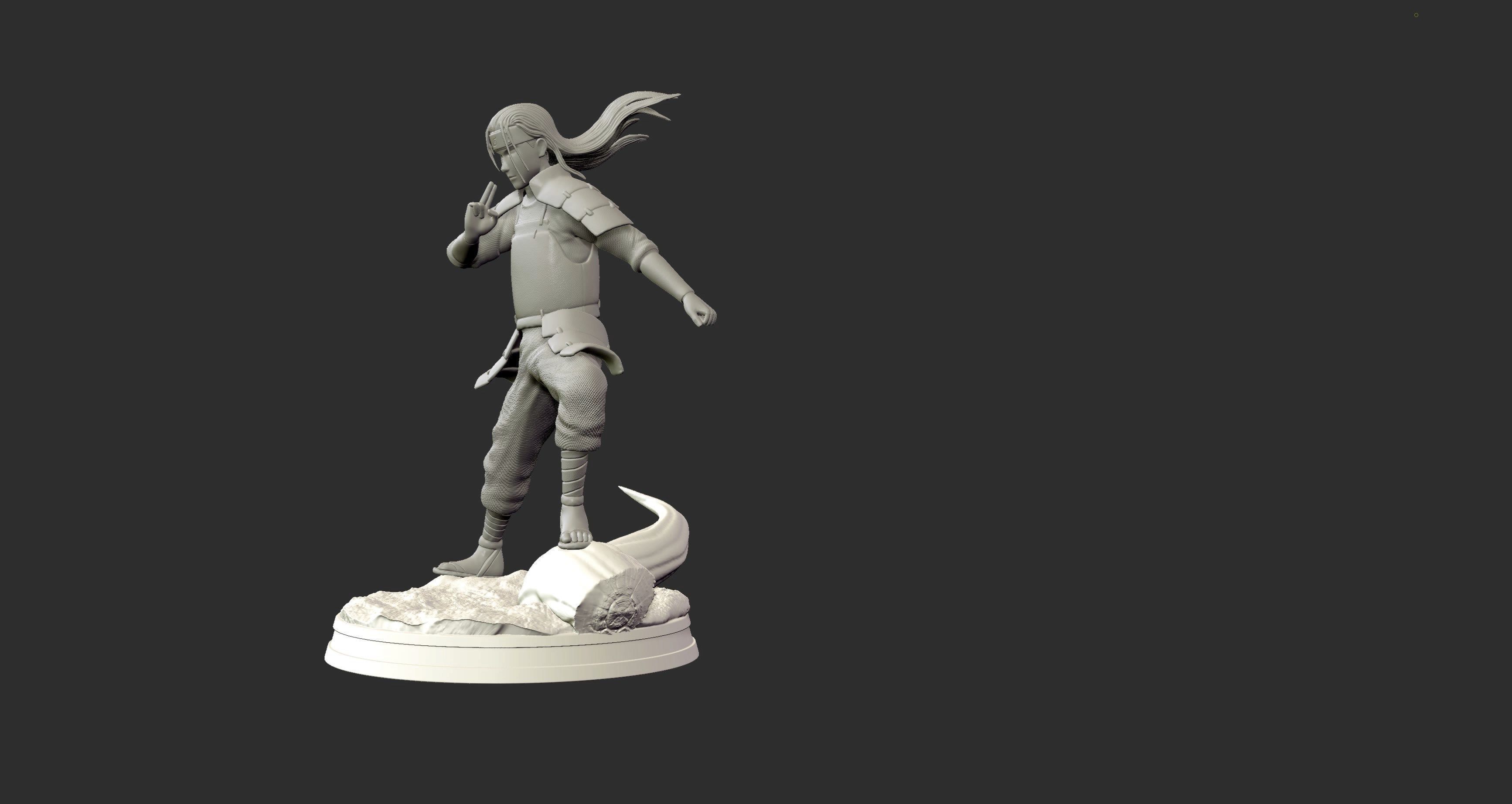 Hashirama Senju Naruto SHipuden 3D Print Figure Small 3D print model_6