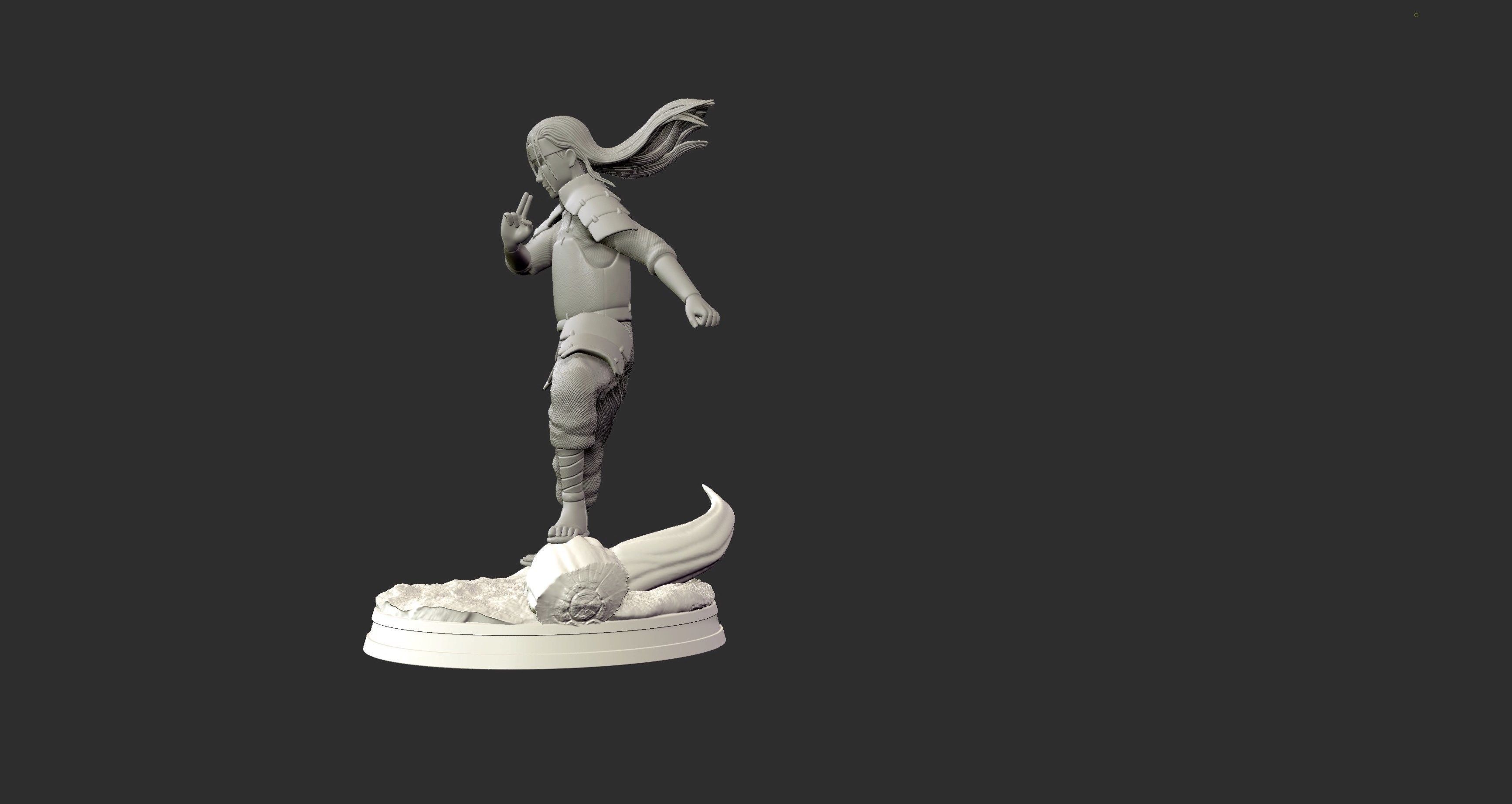 Hashirama Senju Naruto SHipuden 3D Print Figure Small 3D print model_7