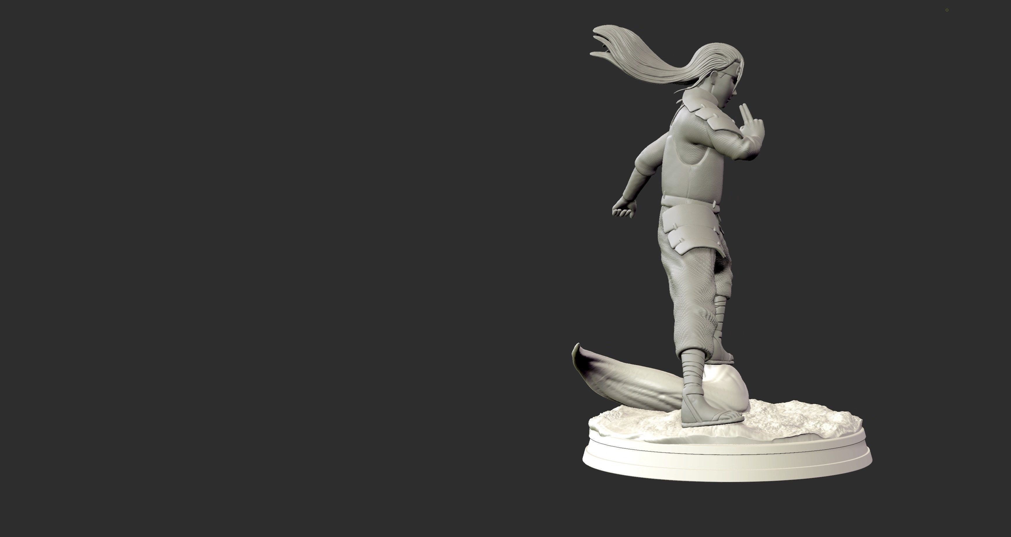 Hashirama Senju Naruto SHipuden 3D Print Figure Small 3D print model_18