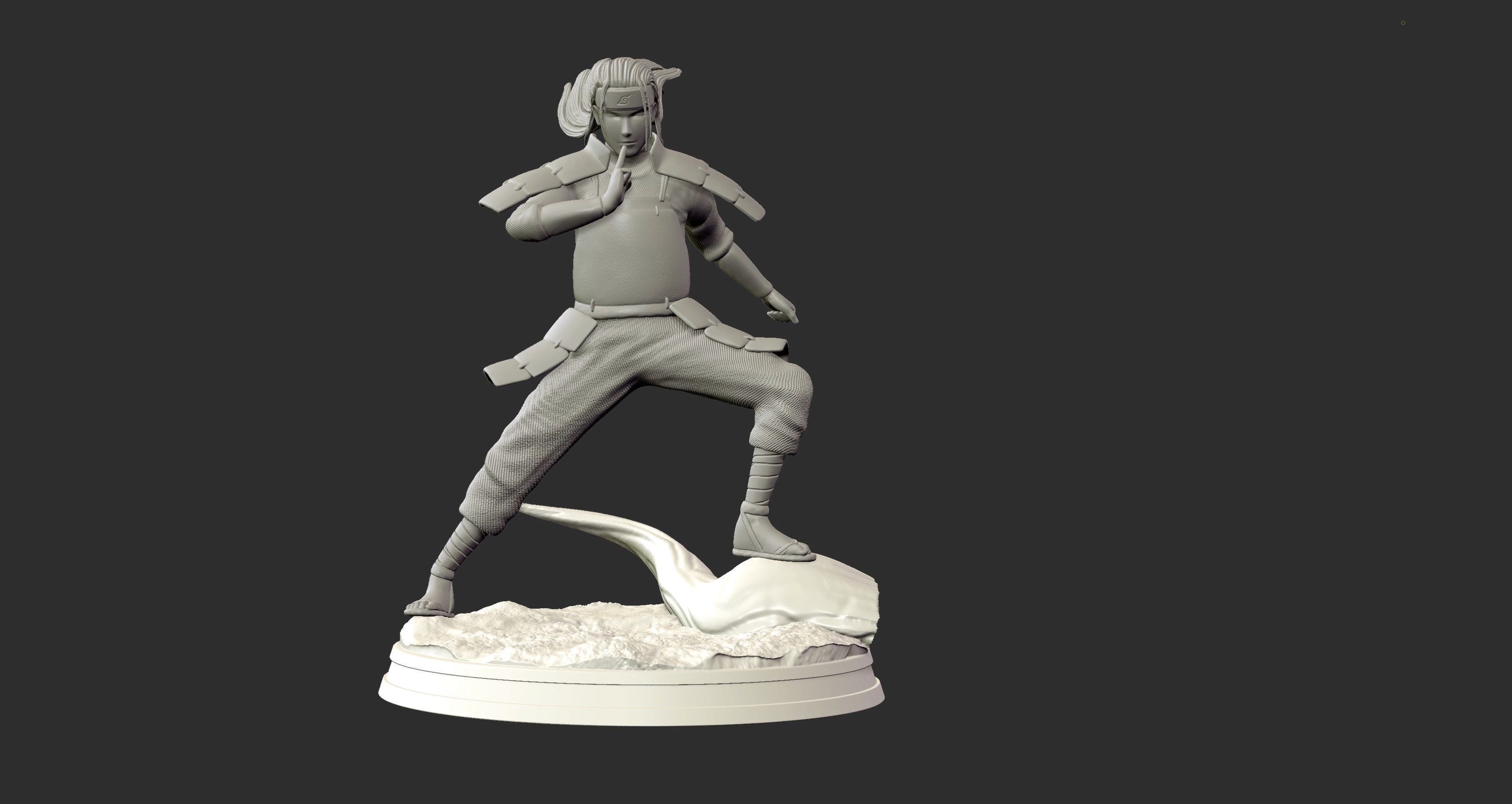 Hashirama Senju Naruto SHipuden 3D Print Figure Small 3D print model_19