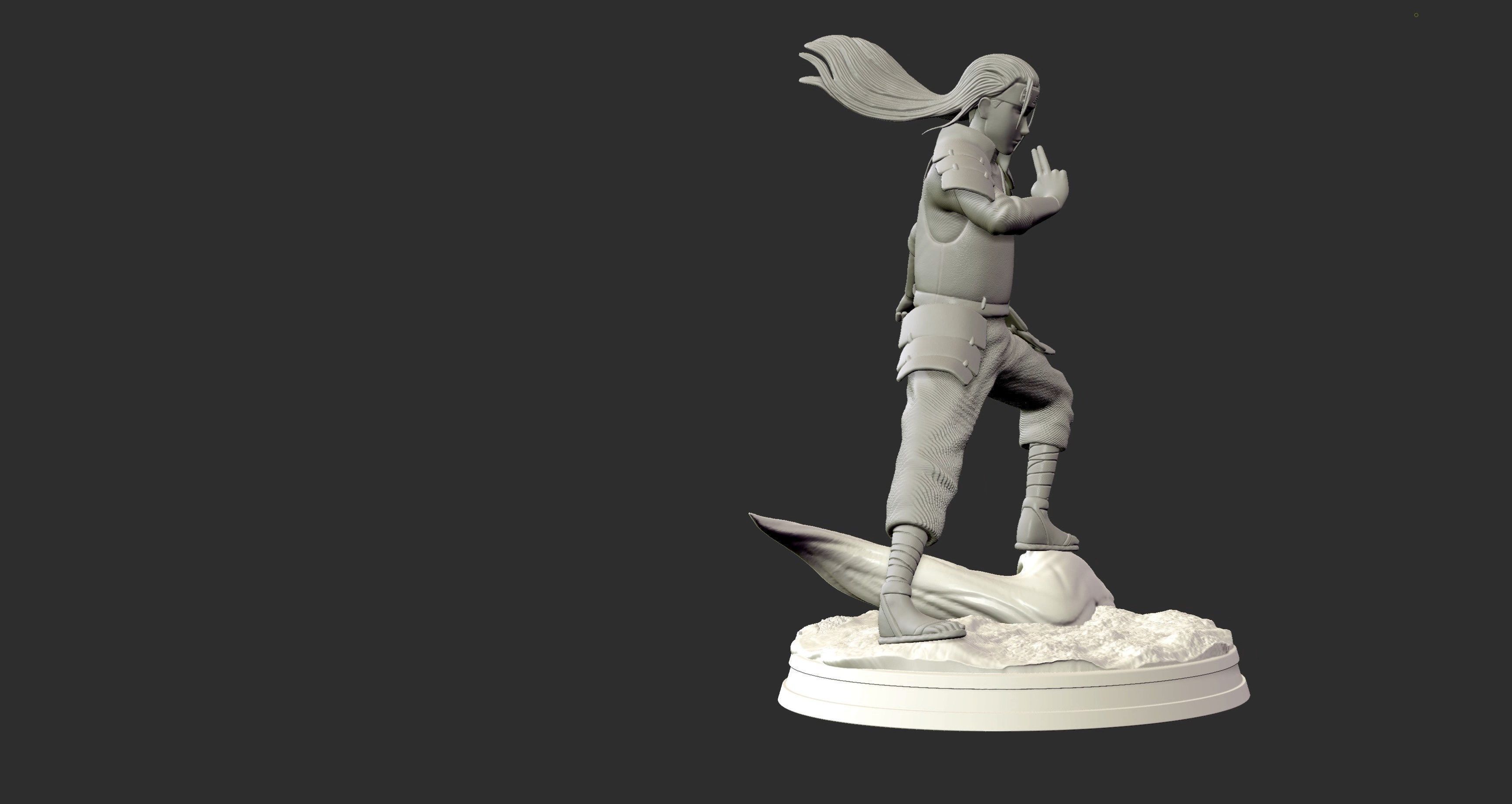 Hashirama Senju Naruto SHipuden 3D Print Figure Small 3D print model_20