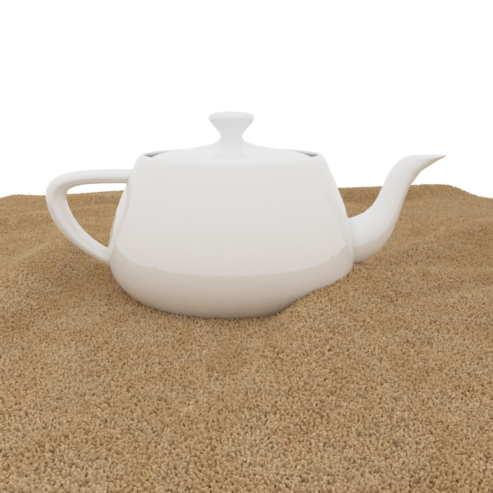 Rugs No 494 Low-poly 3D model_8