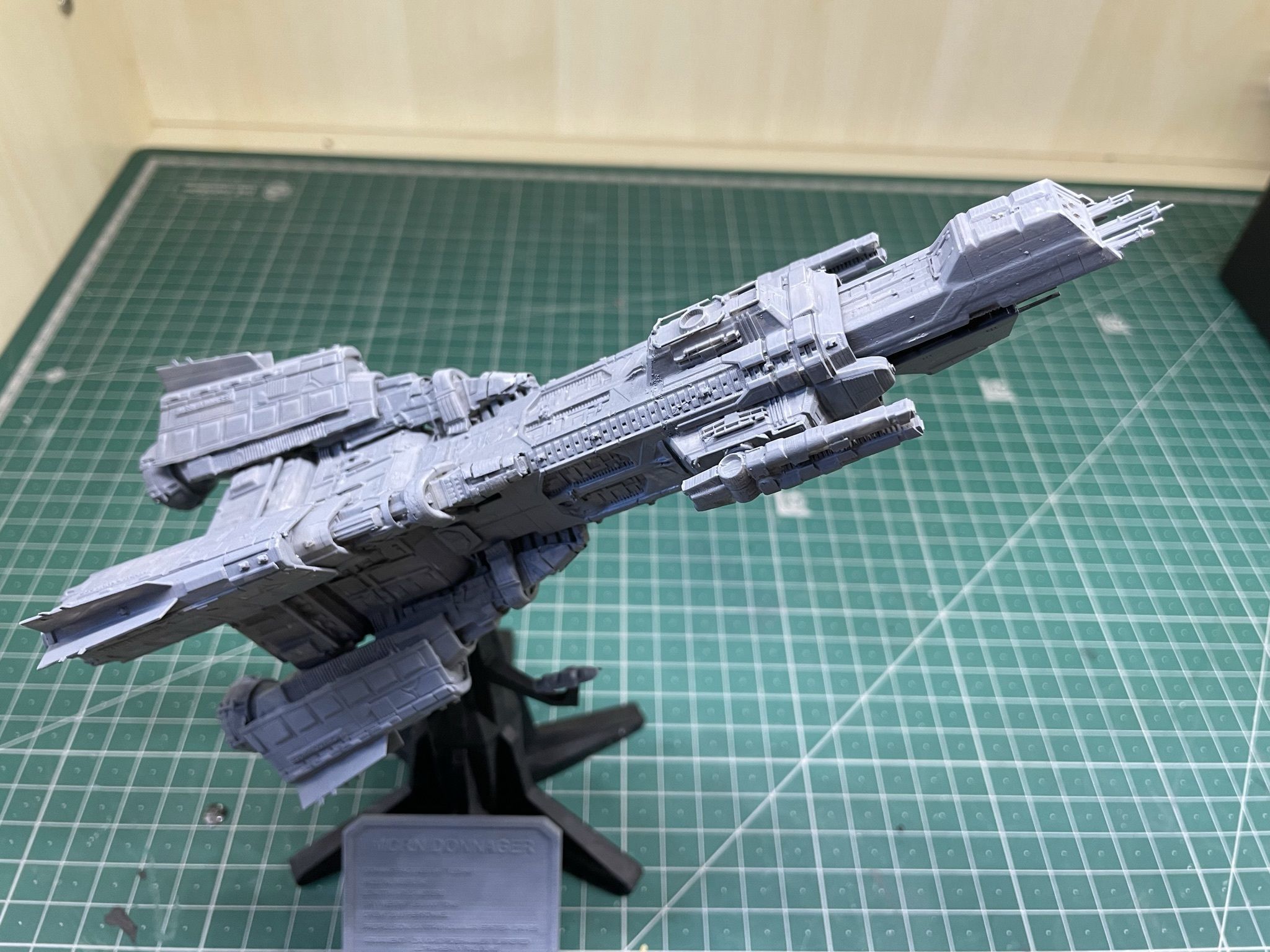 Expanse MCRN Donnager 3D print model_3