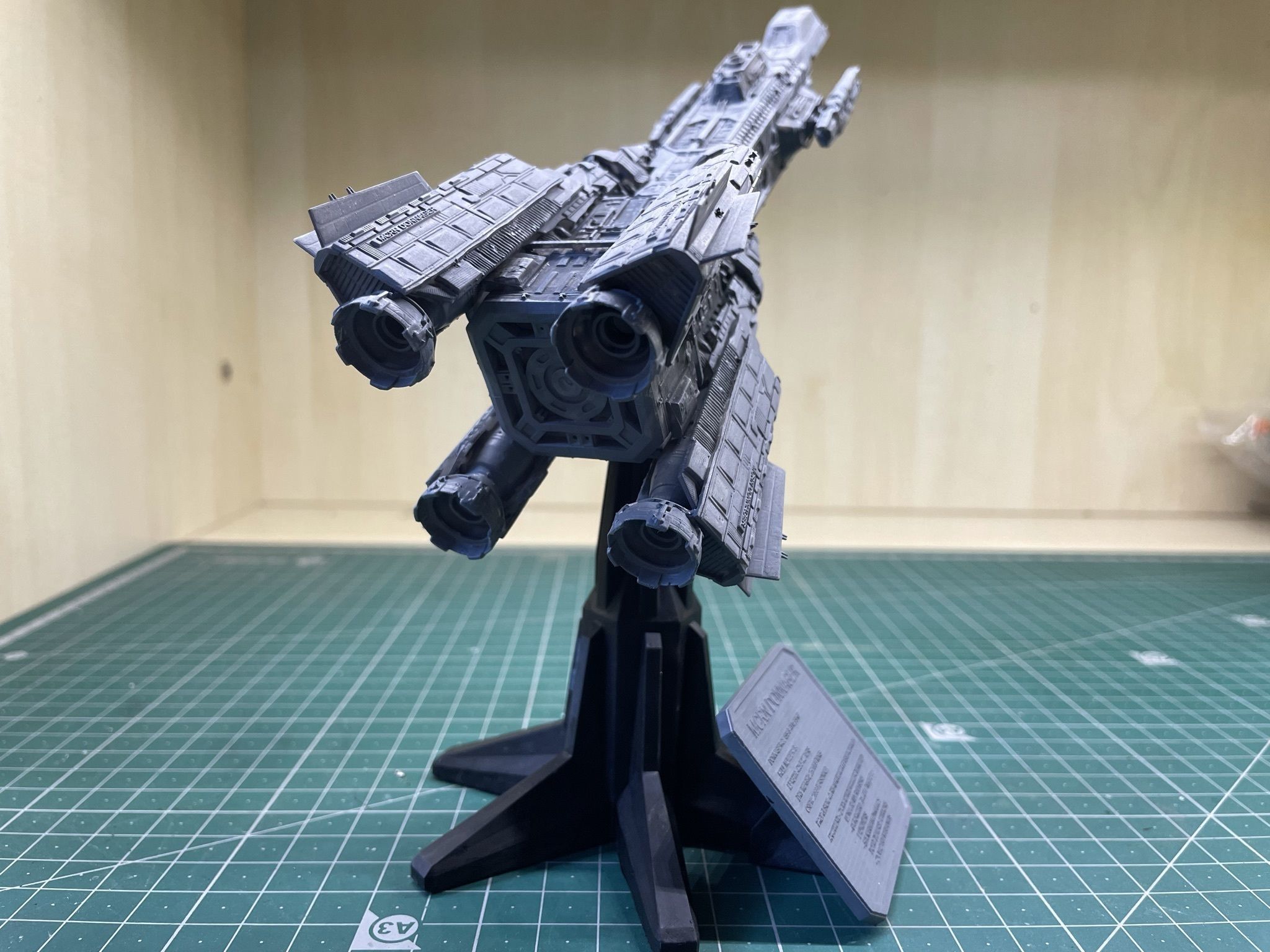 Expanse MCRN Donnager 3D print model_5