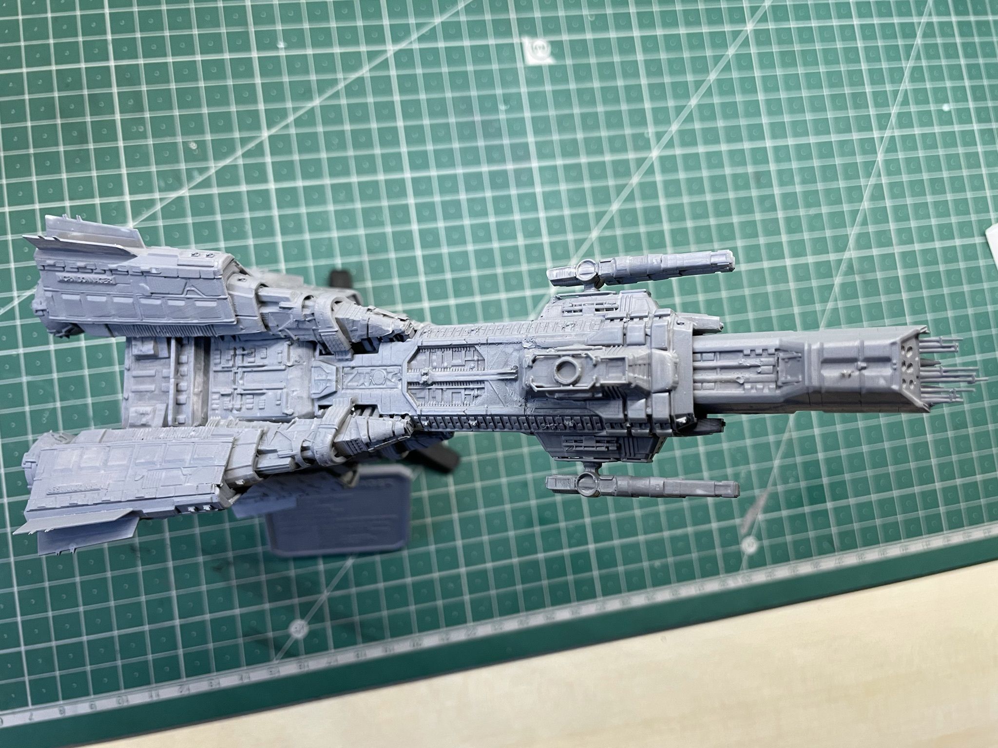 Expanse MCRN Donnager 3D print model_4