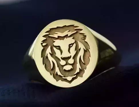 South style lion ring  rhino matrix 