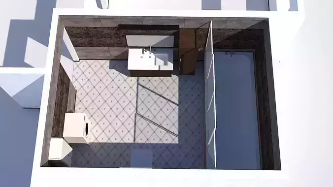 Bathroom Scene and Models