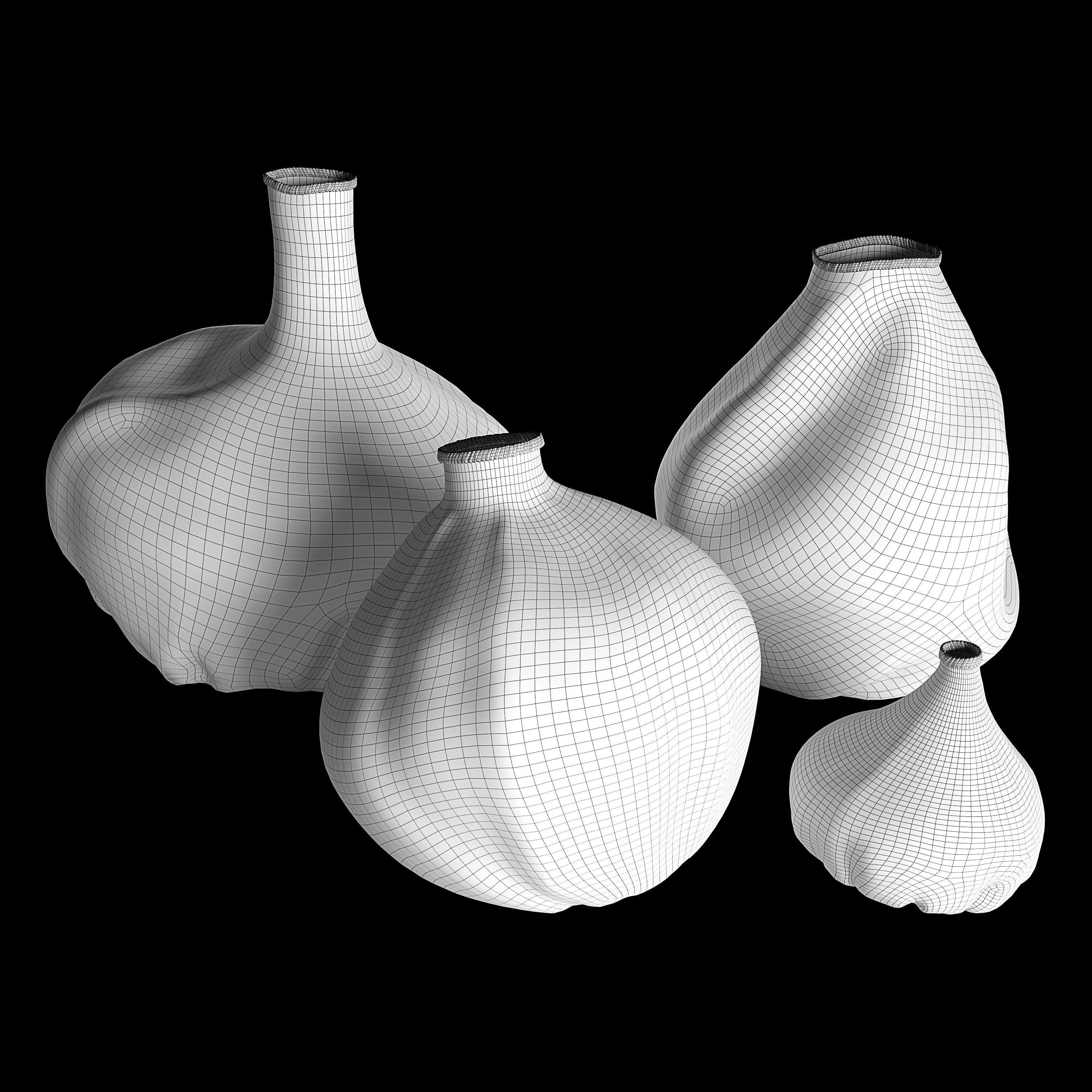 Bulawayo Garlic Gourd Uniqwa 3D model_7