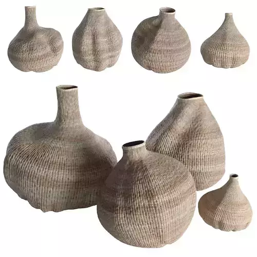 Bulawayo Garlic Gourd Uniqwa 3D model