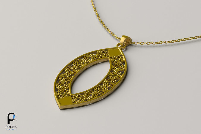 Eslimi pendant 046 3D print model