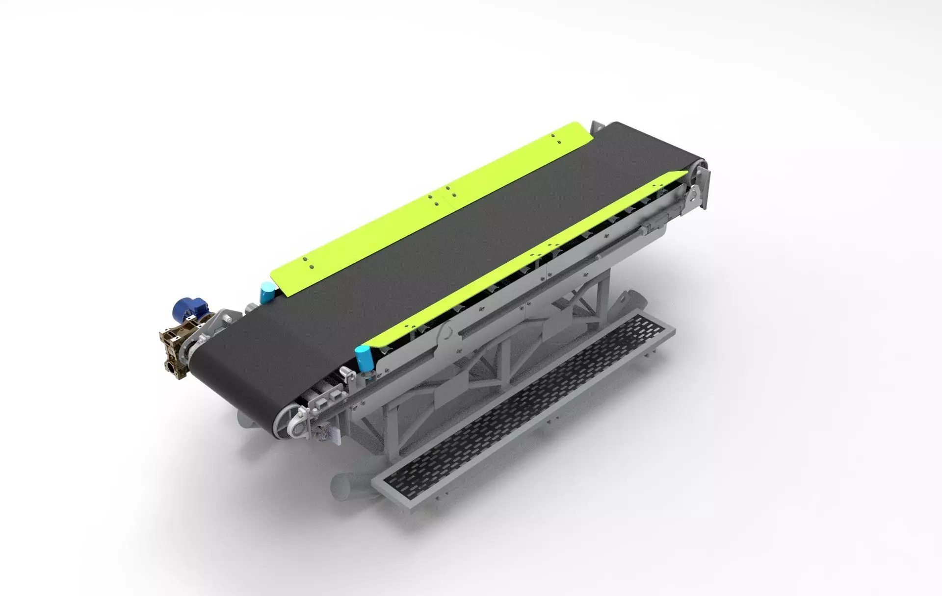 Conveyor Belt Table Low-poly 3D model