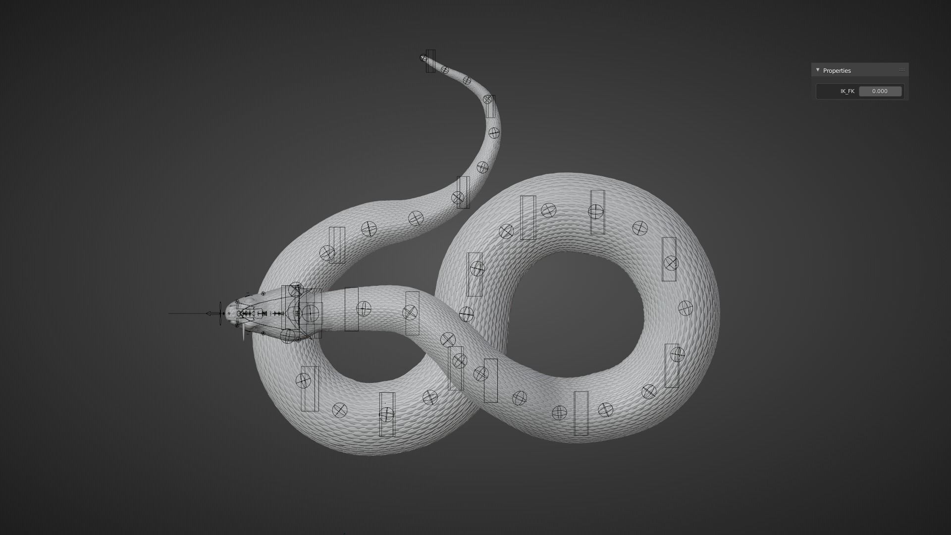 Russell Viper Animated VFX Grace 3D model_9