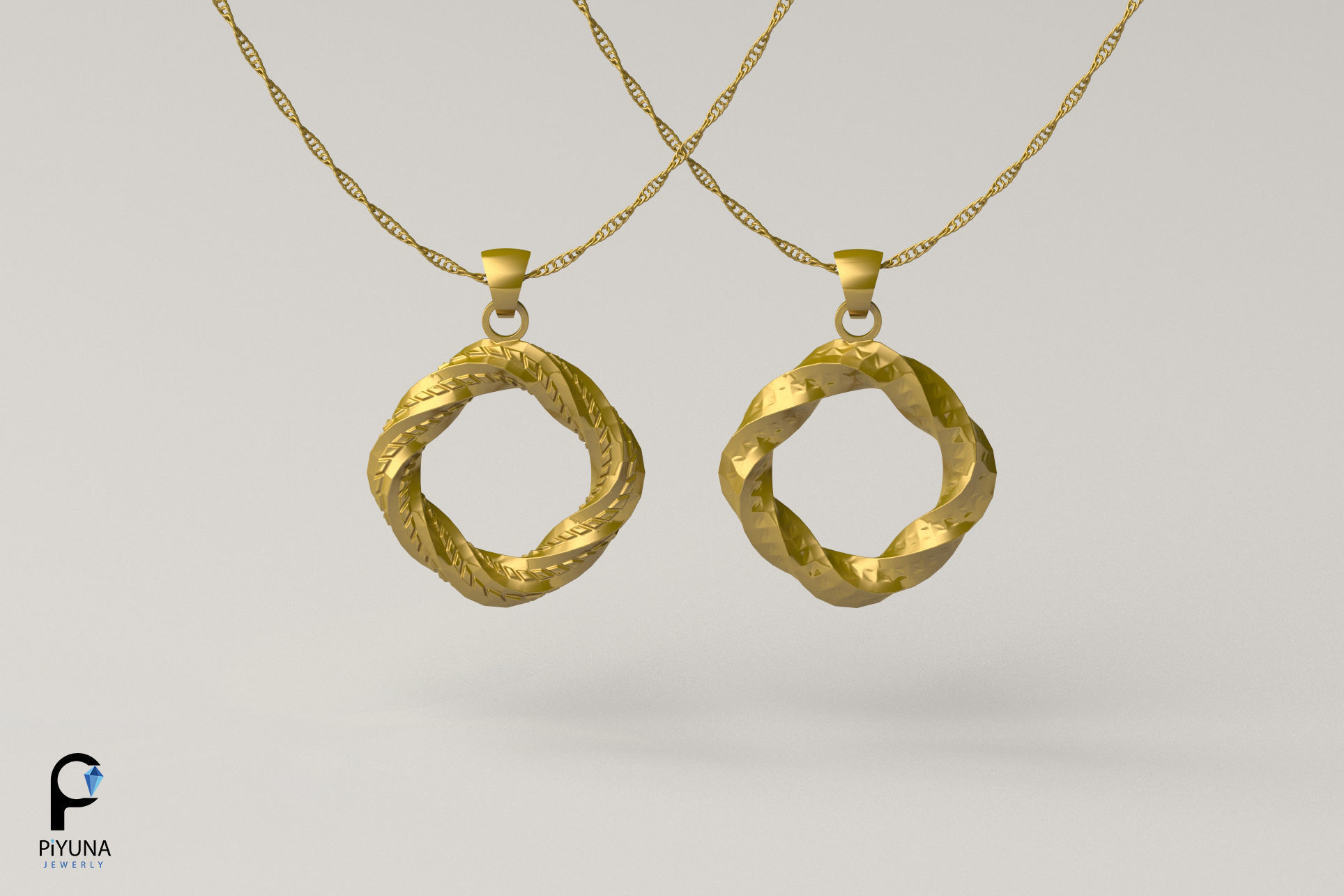 Pendant 050 3D print model_1