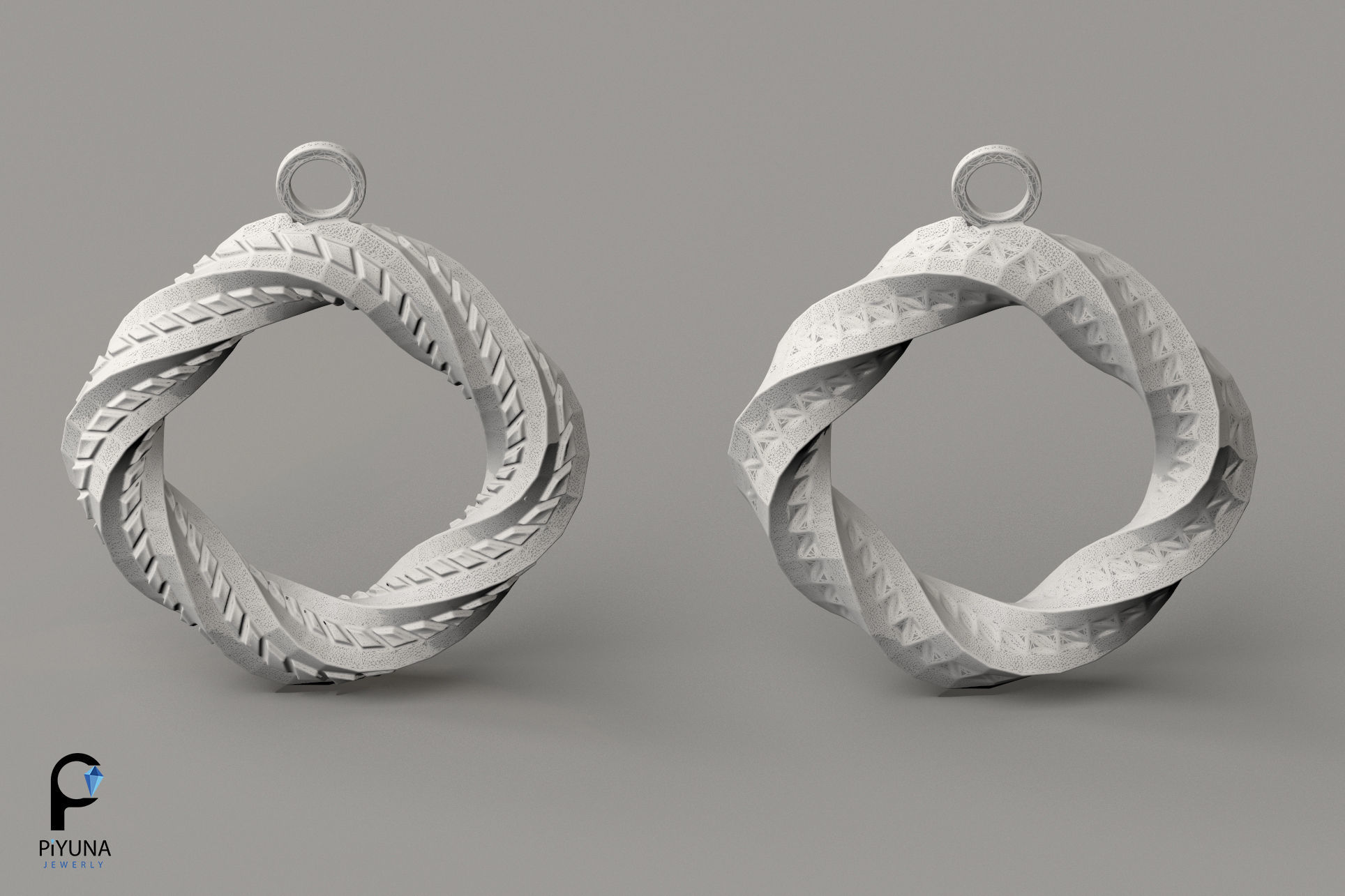 Pendant 050 3D print model_3