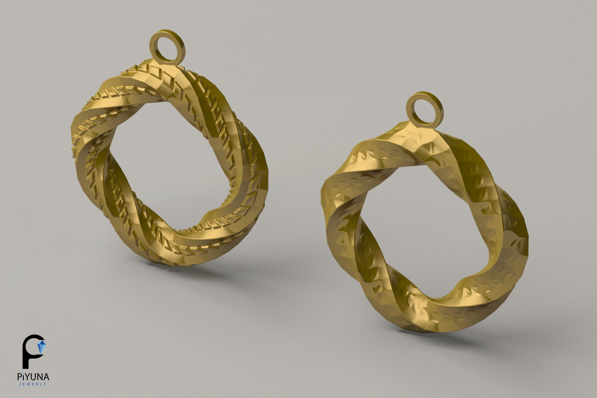 Pendant 050 3D print model_2