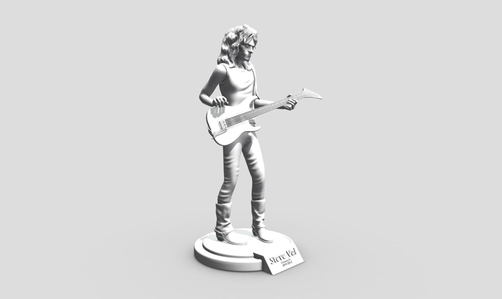 Steve Vai  Crossroads 1986 film 3D printing  3D print model_17