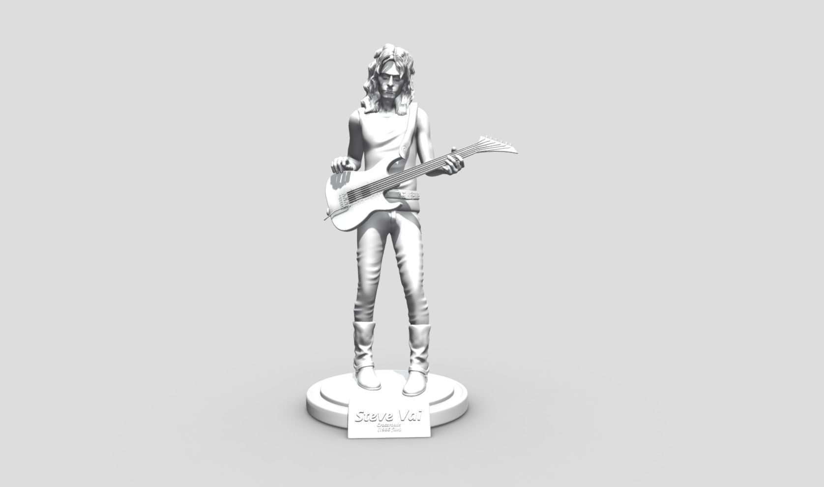 Steve Vai  Crossroads 1986 film 3D printing  3D print model_10