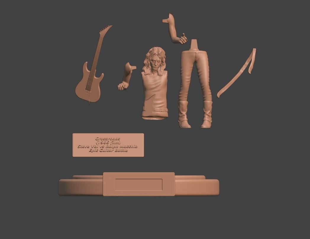 Steve Vai  Crossroads 1986 film 3D printing  3D print model_12